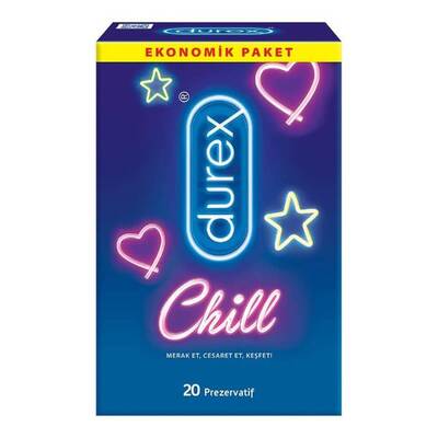 Durex Chill Prezervatif 20'li