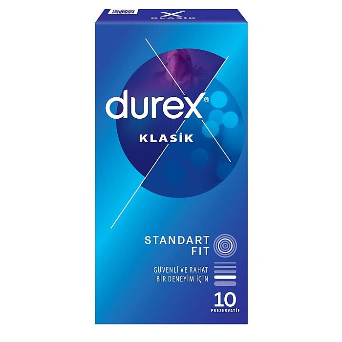 Durex Klasik Prezervatif 10'lu - 1