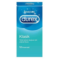 Durex Klasik Prezervatif 12'li - Thumbnail