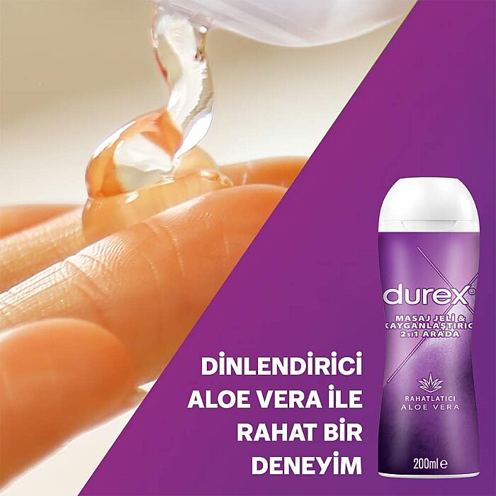 Durex Play Aloe Vera Masaj Jeli 200 Ml - 4
