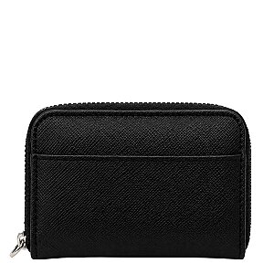 Duru Vega Bozuk Para Cüzdanı Siyah Çuval Desen - Duru Vega