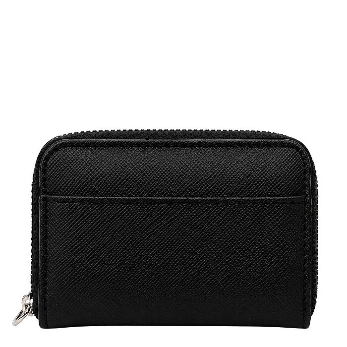 Duru Vega Bozuk Para Cüzdanı Siyah Çuval Desen - 1