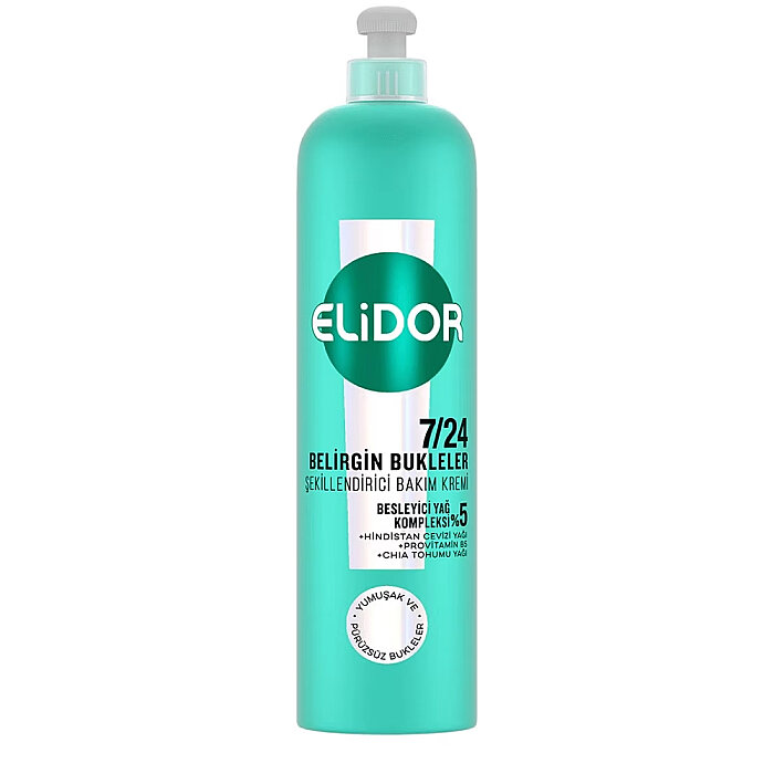 Elidor 7/24 Belirgin Bukleler Saç Bakım Kremi 240 Ml - 1