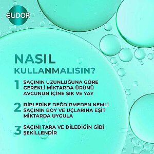 Elidor 7/24 Belirgin Bukleler Saç Bakım Kremi 240 Ml - 4