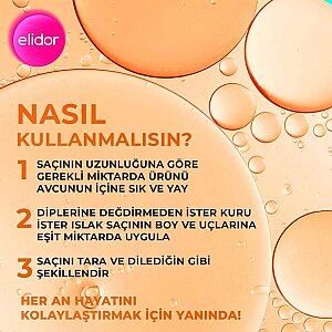 Elidor Anında Onarıcı SOS Kurtarıcı Saç Bakım Kremi 130 Ml - 6