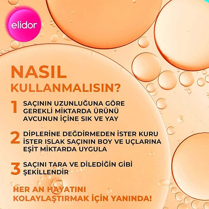 Elidor Anında Onarıcı SOS Kurtarıcı Saç Bakım Kremi 130 Ml - 6
