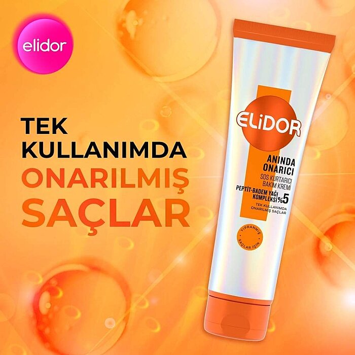 Elidor Anında Onarıcı SOS Kurtarıcı Saç Bakım Kremi 130 Ml - 5