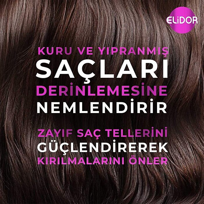 Elidor Avokado&Castor Yağı Saç Bakım Yağı 80 Ml - 3