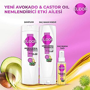 Elidor Avokado&Castor Yağı Saç Bakım Yağı 80 Ml - 5
