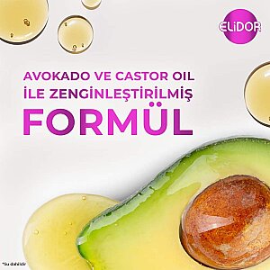 Elidor Avokado&Castor Yağı Saç Bakım Yağı 80 Ml - 4