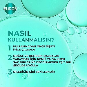 Elidor Belirgin Bukleler Deniz Tuzu Etkili Saç Spreyi 190 Ml - 5