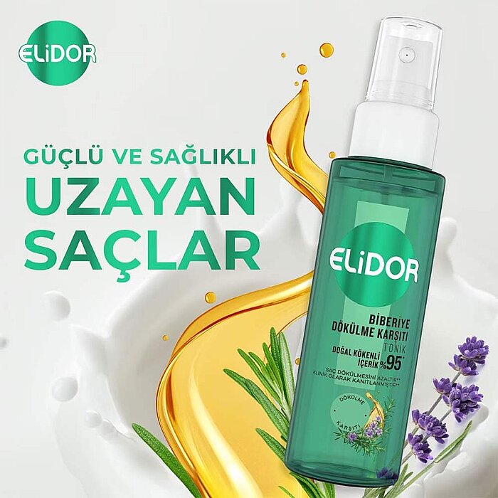 Elidor Biberiye Dökülme Karşıtı Tonik 90 Ml - 2