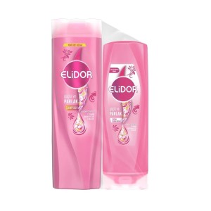 Elidor Güçlü ve Parlak Şampuan 400 Ml + Saç Kremi 200 Ml Set - Thumbnail
