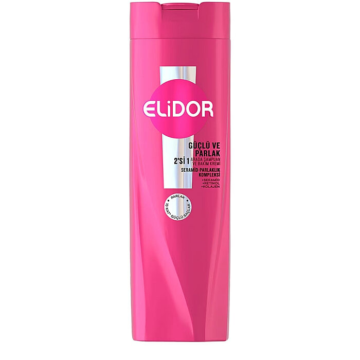 Elidor Güçlü&Parlak 2in1 Şampuan 400 Ml - 1