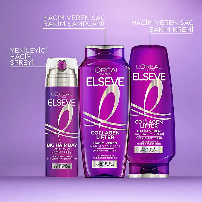 Elseve Collagen Lifter Şampuan 300 Ml - 8