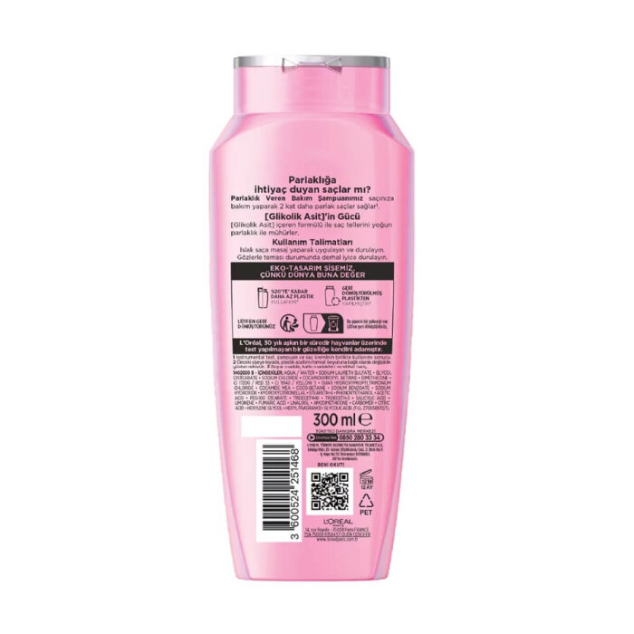 Elseve Glycolic Gloss Şampuan 300 Ml - 3