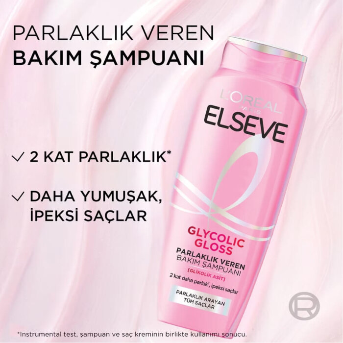 Elseve Glycolic Gloss Şampuan 300 Ml - 4