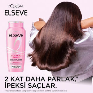 Elseve Glycolic Gloss Şampuan 300 Ml - 8