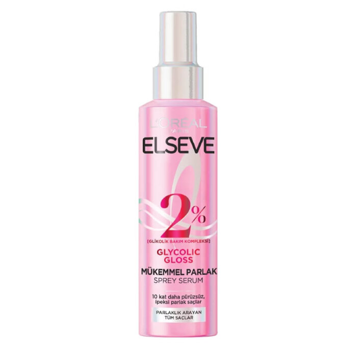Elseve Glycolic Gloss Sprey Saç Serumu 150 Ml - 1