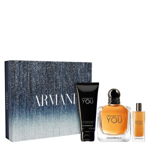 Emporio Armani Stronger With You Erkek Parfüm Edt 100 Ml+Edt 15 Ml+Shower Gel 75 Ml Set - Emporio Armani