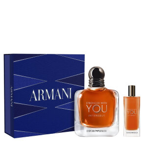Emporio Armani Stronger With You Intense Erkek Parfüm Edp 100 Ml + Edp 10 Ml Set - Emporio Armani