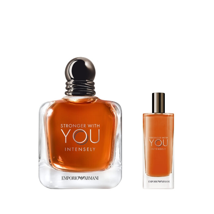 Emporio Armani Stronger With You Intense Erkek Parfüm Edp 100 Ml + Edp 10 Ml Set - 2
