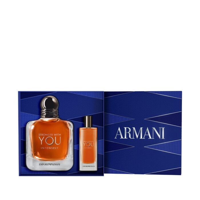 Emporio Armani Stronger With You Intense Erkek Parfüm Edp 100 Ml + Edp 15 Ml Set - 3