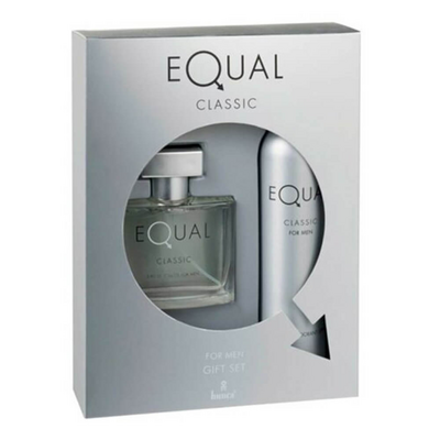 Equal for Men Classic Erkek Parfüm Edt 75 Ml + Deodorant 150 Ml Set - 1