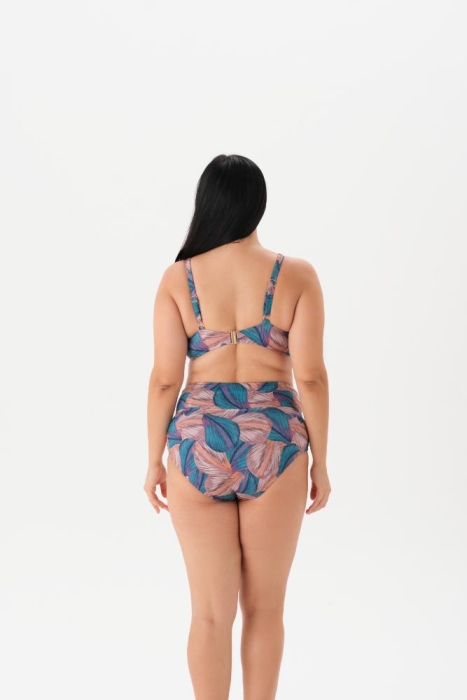 Eros Mayo 4021Bk Balenli Toparlayıcı Bikini Takımı Somon - 2