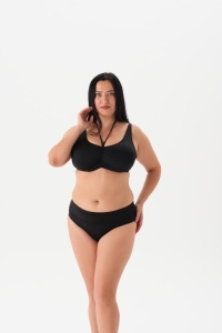 Eros Mayo 4055Bk Balenli Toparlayıcı Bikini Takımı 2/0 Siyah - Eros Mayo