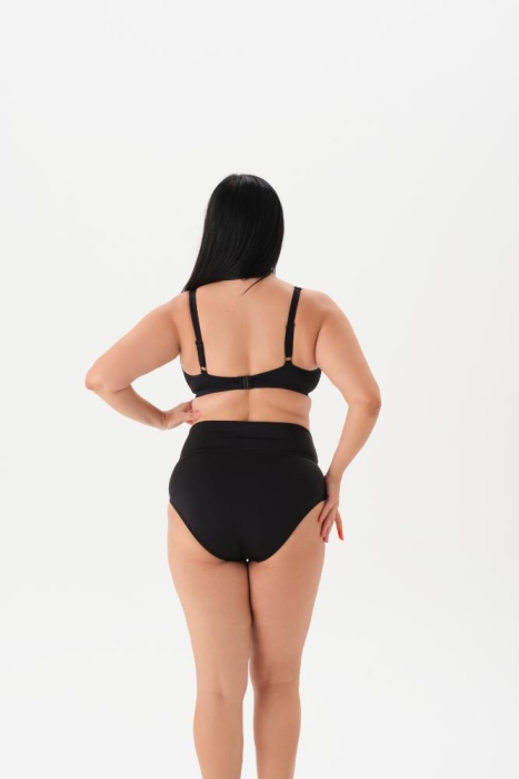 Eros Mayo 4055Bk Balenli Toparlayıcı Bikini Takımı 2/0 Siyah - 2