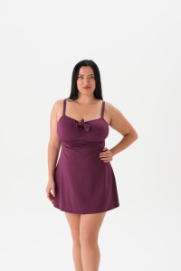Eros Mayo 4056My Elbise Mayo Bordo - 1