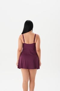Eros Mayo 4056My Elbise Mayo Bordo - 2