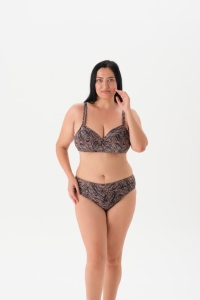 Eros Mayo 4058Bk Toparlayıcı Bikini Takımı Kahverengi - Eros Mayo