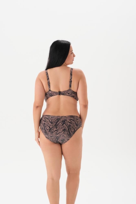 Eros Mayo 4058Bk Toparlayıcı Bikini Takımı Kahverengi - 2