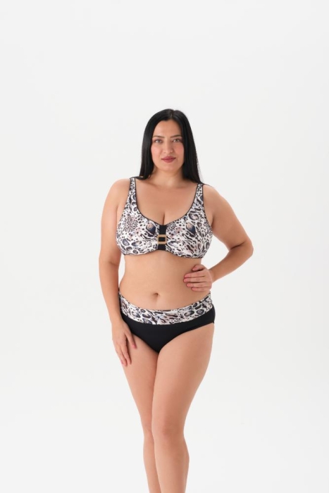 Eros Mayo 4075Bk Luplu Bikini Takımı Bej - 1