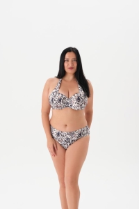 Eros Mayo 4076Bk Balenli Toparlayıcı Bikini Takımı Bej - Eros Mayo