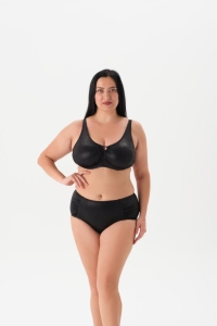 Eros Mayo 4080Bk Balenli Toparlayıcı Bikini Takımı Siyah - Eros Mayo