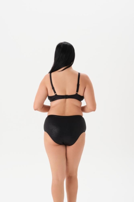 Eros Mayo 4080Bk Balenli Toparlayıcı Bikini Takımı Siyah - 2