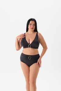 Eros Mayo 4087Bk Üçgen Bikini Takımı Siyah - Eros Mayo
