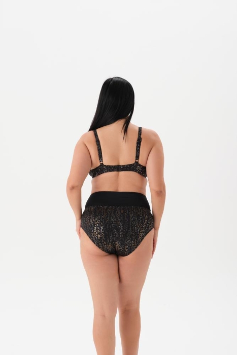 Eros Mayo 4088Bk Balenli Toparlayıcı Bikini Takımı Siyah - 2