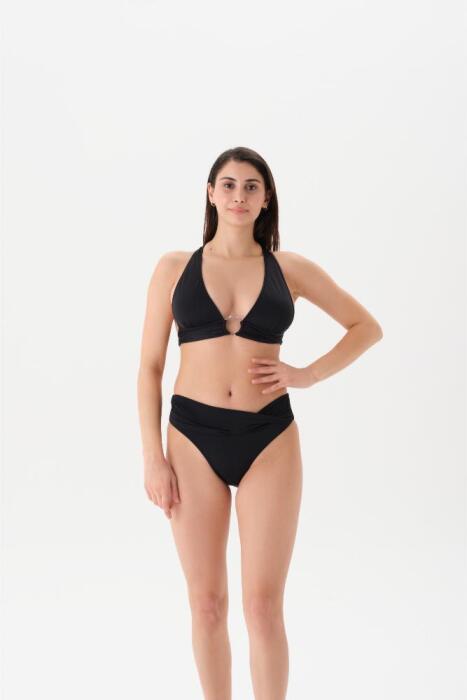 Eros Mayo 4154Bk Geniş Üçgen Bikini Takımı Siyah - 1