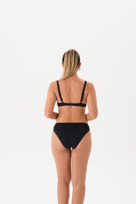 Eros Mayo 4158Bk Balenlı Bikini Takımı Siyah - 2