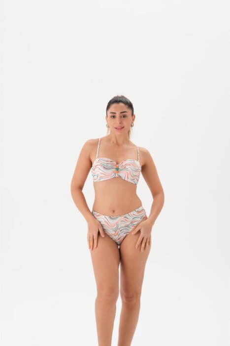 Eros Mayo 4192Bk Kaplı Bikini Takımı Ekru - 1