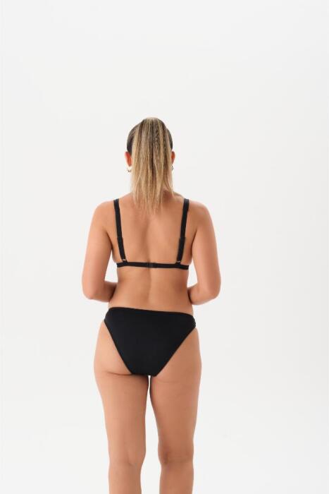 Eros Mayo 4201Bk Geniş Üçgen Bikini Takımı Siyah - 2