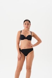 Eros Mayo 4202Bk Kaplı Bikini Takımı Siyah - Eros Mayo