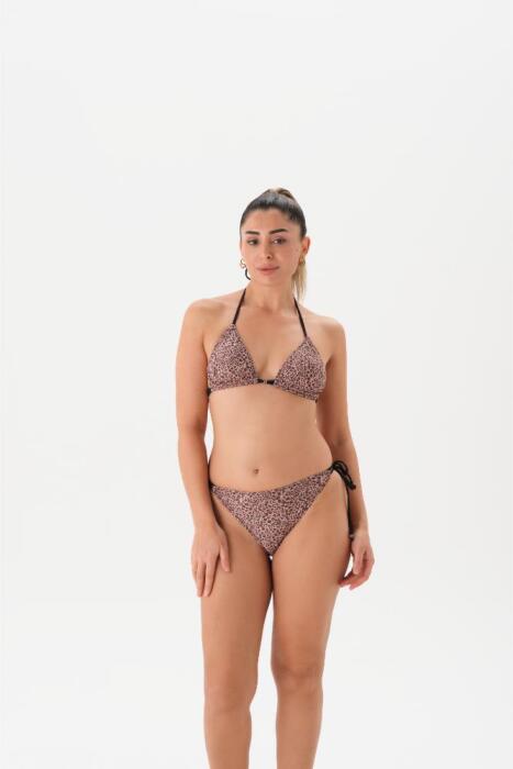 Eros Mayo 4354Bk Küçük Üçgen Bikini Kahverengi - 1