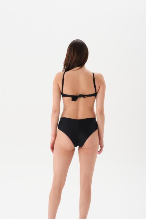 Eros Mayo 4369Bk Tek Omuz Bikini Takımı Siyah - 2