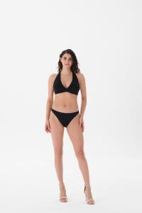 Eros Mayo 4389Bk Üçgen Geniş Bikini Siyah - Eros Mayo