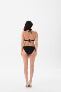 Eros Mayo 4389Bk Üçgen Geniş Bikini Siyah - 2